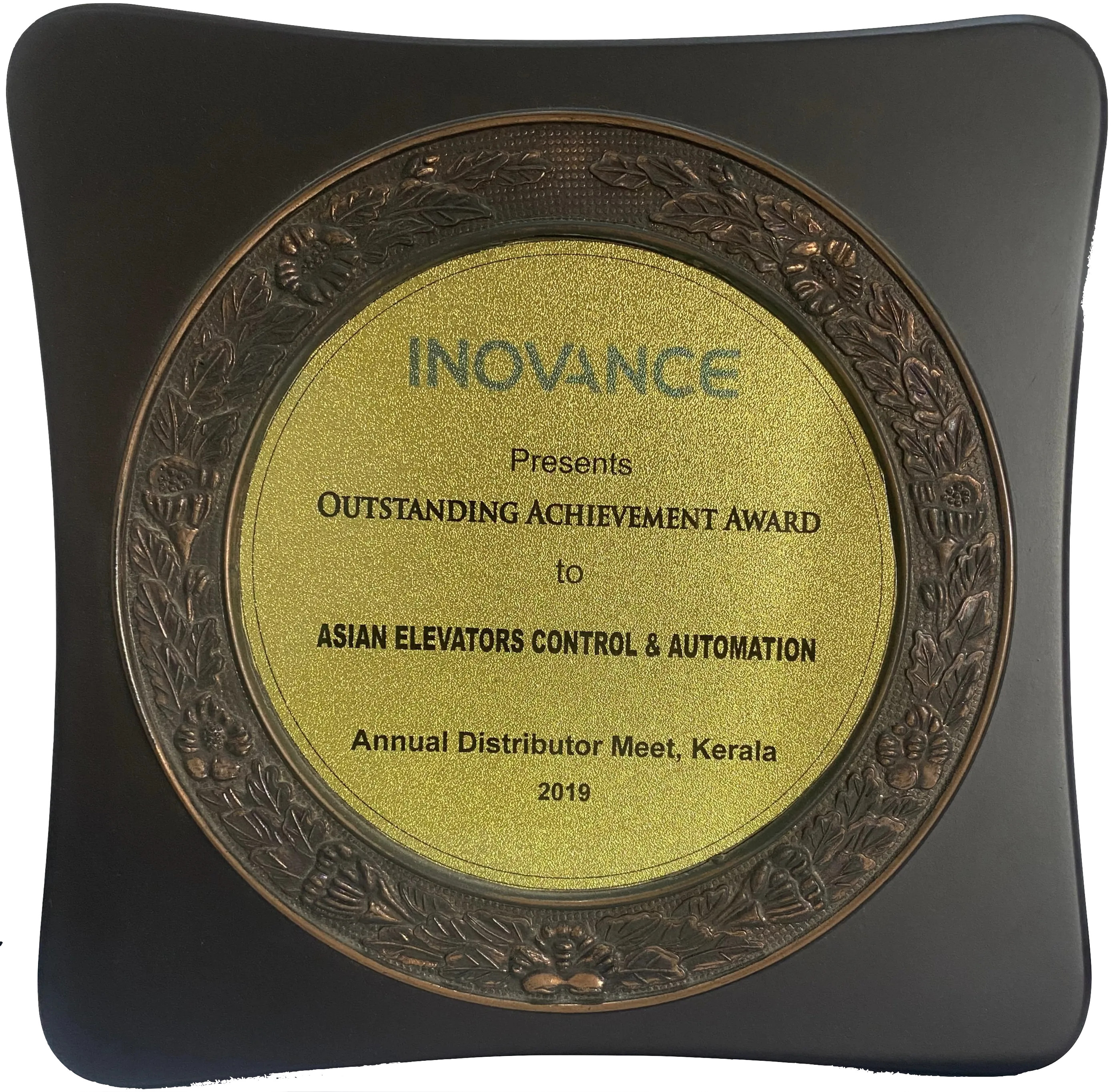 Inovance 2019 Outstanding Achievement Award